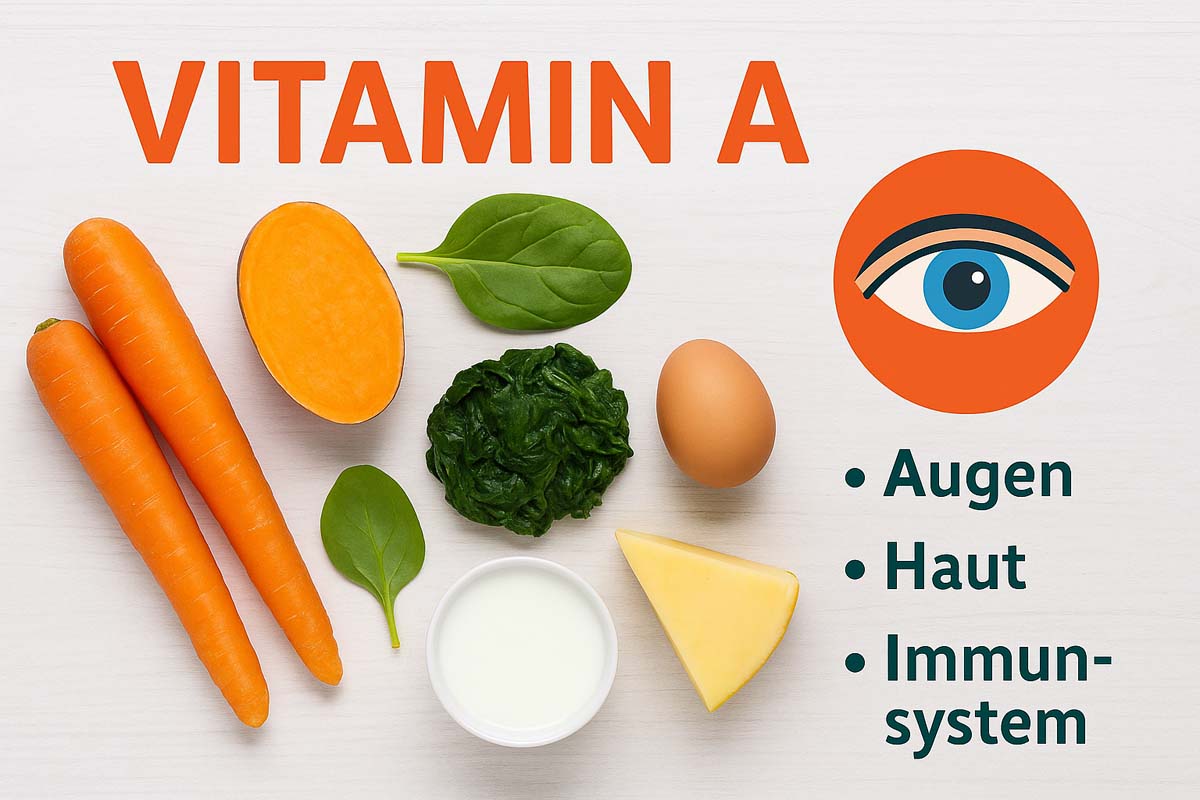 Vitamin A – Das Sehvitanin für Augen, Haut und Immunsystem
